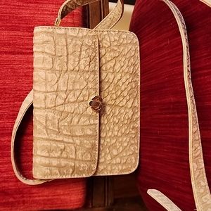 Lorenzi crossbody purse - Genuine Buffalo- preowned